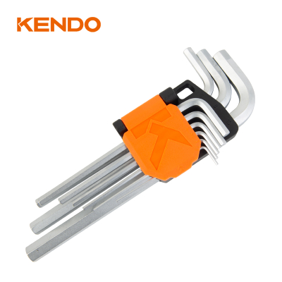 9pc Extra long-Arm L-Type Hex Key Set for bikes from China