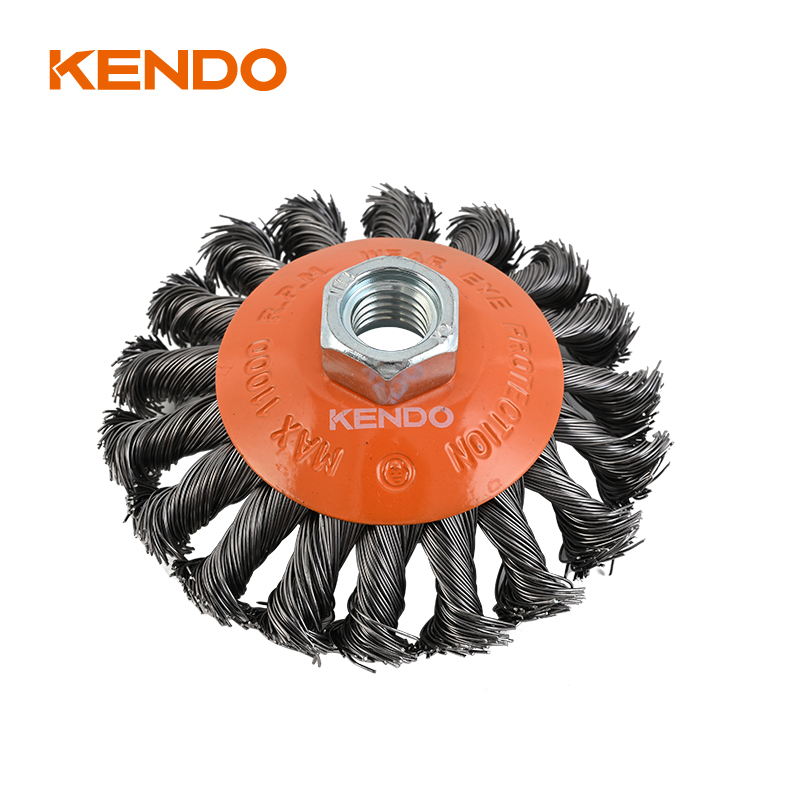 Bevel Brush, Knotted Wire