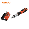 8pc aluminium-alloy Comfortable chrome Ratchet Screwdriver Bits Set