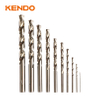 10pc HSS Twist Drill Bit Set, Fully Ground