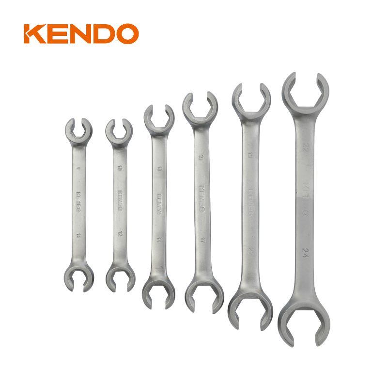 6pc Flare Nut Spanner Set