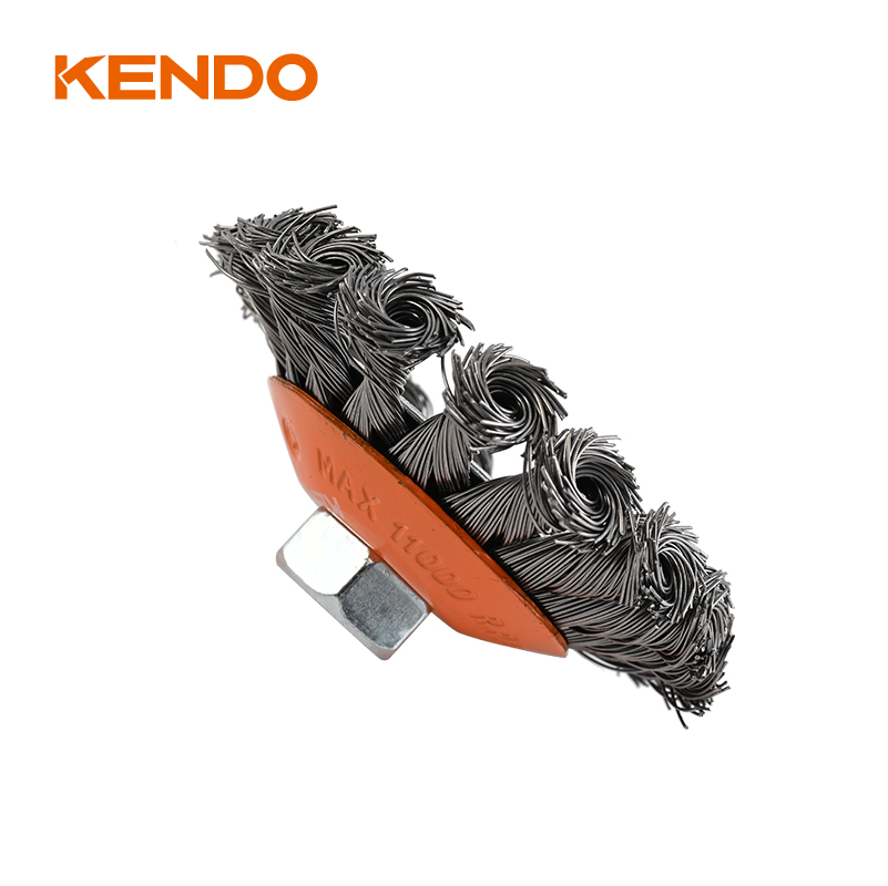 Bevel Brush, Knotted Wire