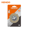 Mounted Wheel Brush, Crimped and Copperized Wire