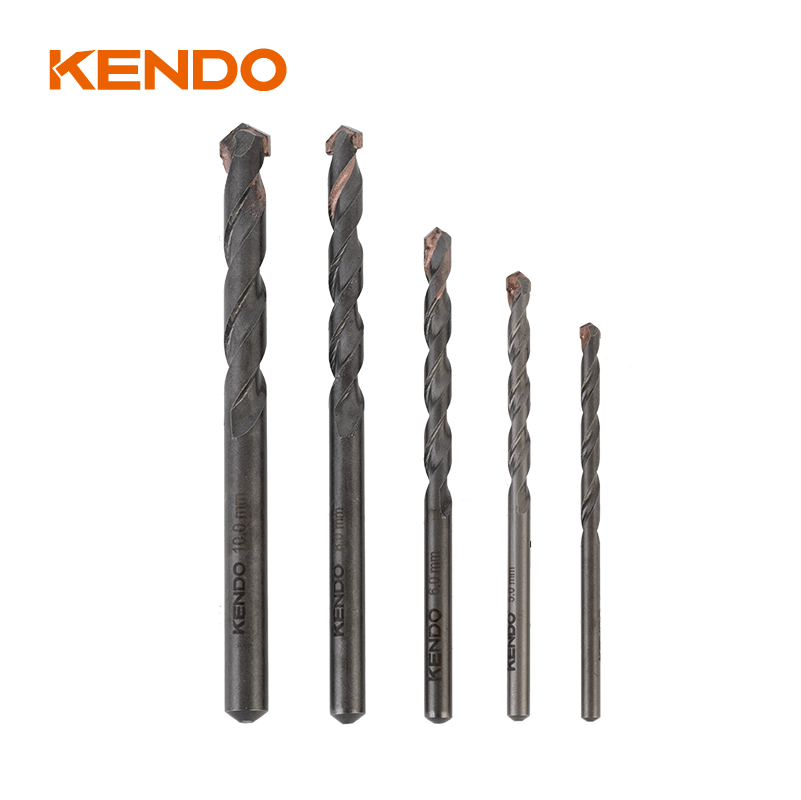 5pc Porcelain Drill Bit Set with Asymmetric Tip