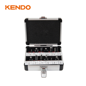 12pc Mixed Router Bit Set