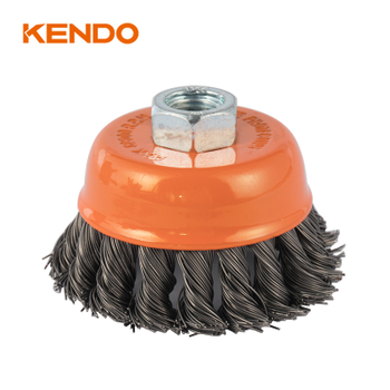 Cup Brush,Knotted Wire