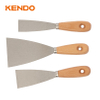 3pc Scraper Wooden Handle Set