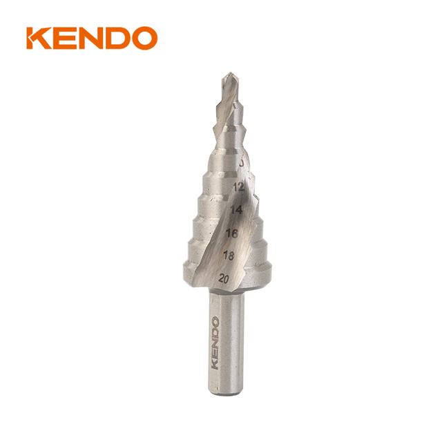 HSS Step Drill Bit with Spiral Flute
