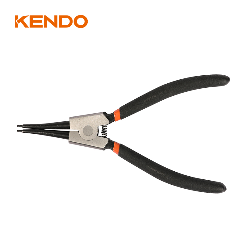 High Quality Circlip Pliers External Straight Dipped Handle