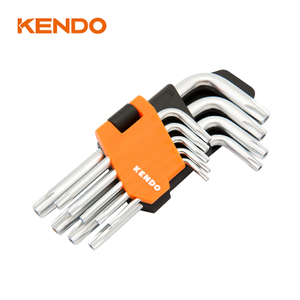 9pc Carbon Steel Standard Arm Long Arm Torx Key Set for bikes