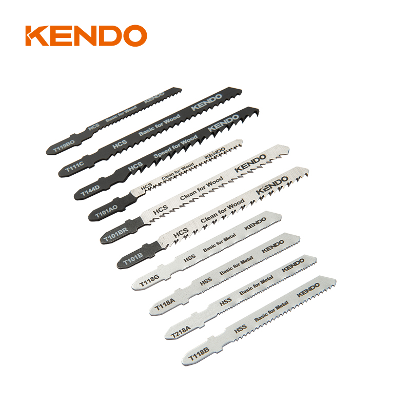 10pc T-shank Type Jig Saw Blade Set