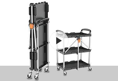 Multi-Purpose Foldable Utility Storage Cart