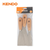 3pc Scraper Wooden Handle Set
