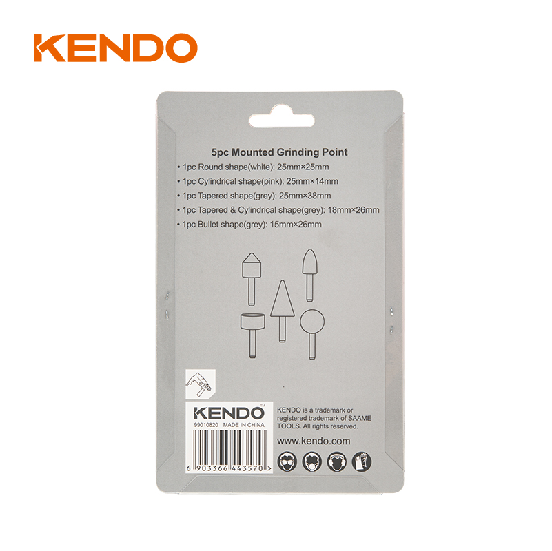 5pc Mounted Grinding Point Set