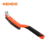 Steel Wire Brush with Scraper