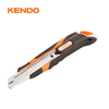 Super Safety Auto Retracting Snap-Off Knife 18mm Zinc Alloy Body With Non-Slip Grip