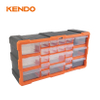 Portable 22 Drawer Plastic Cabinet With Shelves