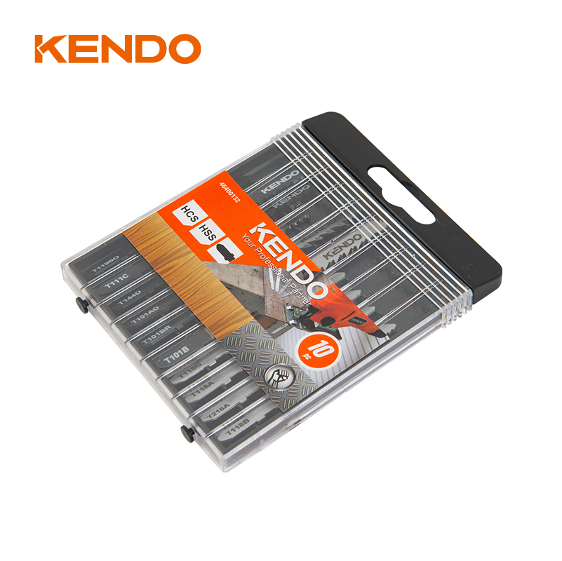 10pc T-shank Type Jig Saw Blade Set