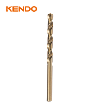 HSS-Co Twist Drill Bit, Fully Ground, Bronze Oxide