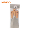 3pc Scraper Wooden Handle Set