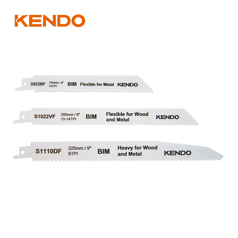 3pc Reciprocating Saw Blade Set