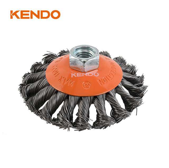 Bevel Brush, Knotted Wire