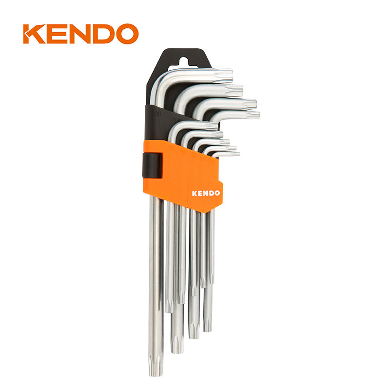 9pc Long ball-end Arm Ball Torx Key Set