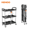 Multi-Purpose Foldable Utility Storage Cart With Wheels