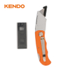 Aluminum Body Dual Blade Folding Utility Knife With Retractable Blade For Multi-Function Extra 5Pc Sk5 Blades In A Dispenser Case