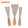3pc Scraper Wooden Handle Set
