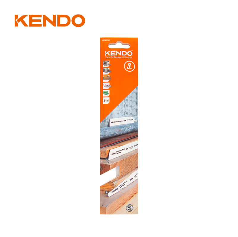 3pc Reciprocating Saw Blade Set