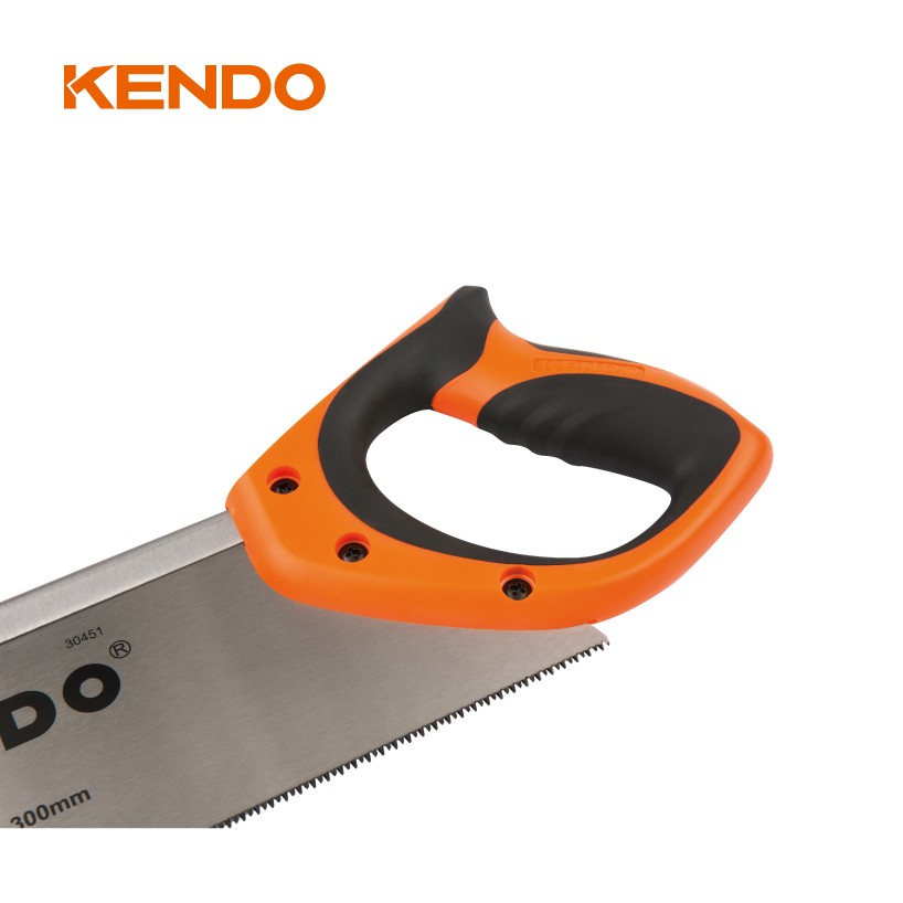 Hardened Triple-Edge Ground Teeth Tenon Saw For Fast Cutting With 65Mn Blade