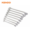 8pc Deep Offset Combination Spanner Set
