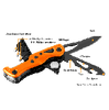 14-in-1 Multi Function Knife with LED Torch