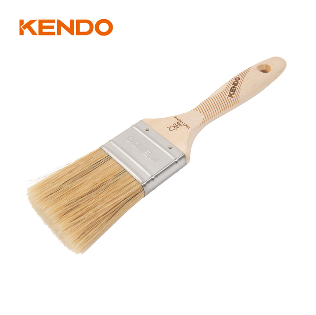 Bristle Paint Brush Wooden Handle