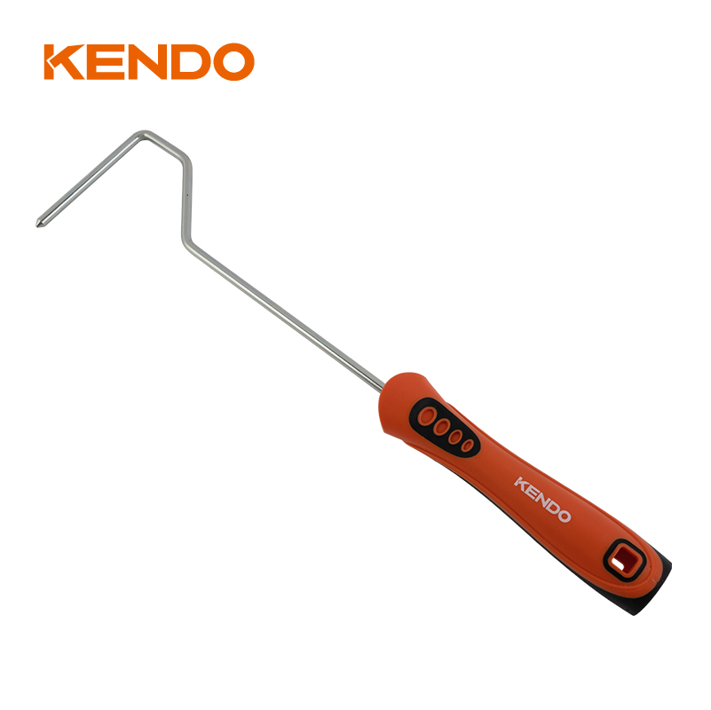 Mini long arm steel wire paint roller frame