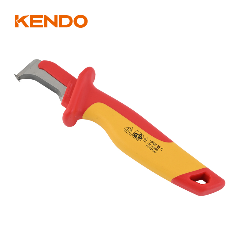VDE Sickle Shaped Cable Knife 185mm/7"