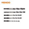 5pc Multi-purpose Drill Bit Set, White & Black Finish