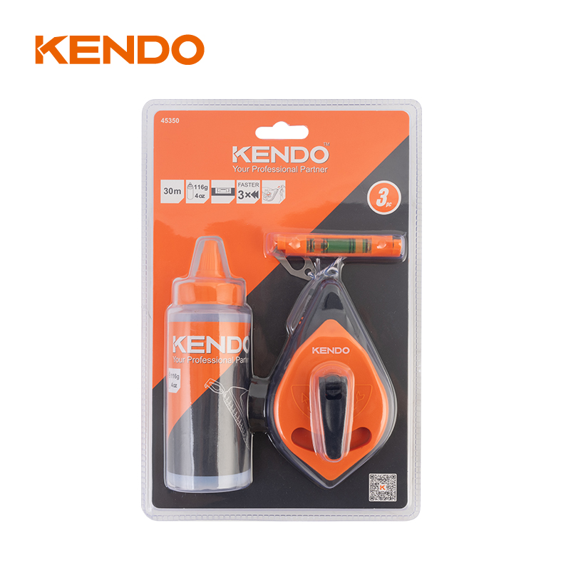 3pc Chalk Line Reel Set