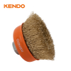 Cup Brush,Crimped Brass Wire