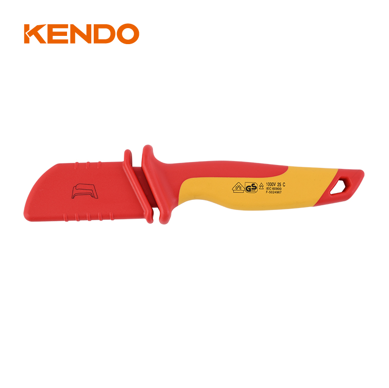 VDE Sickle Shaped Cable Knife 185mm/7"