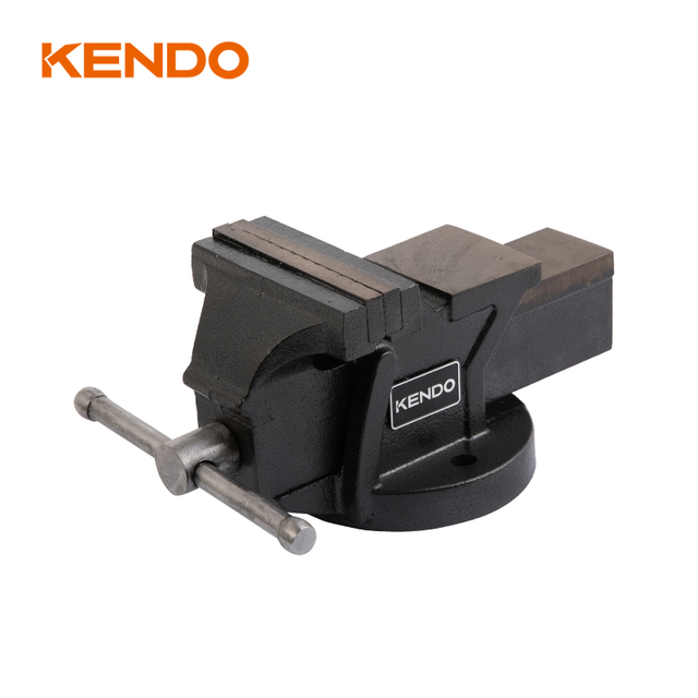 Super Light Duty Bench Vise Fixed with Anvil 